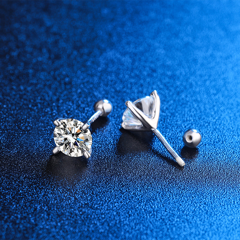 mosanite earring