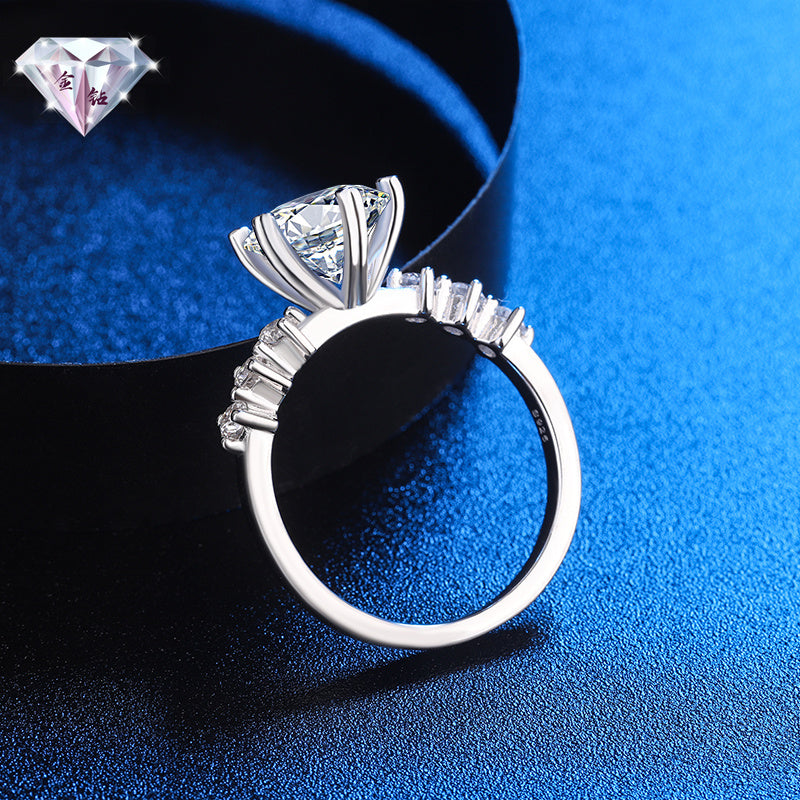 mossanite ring