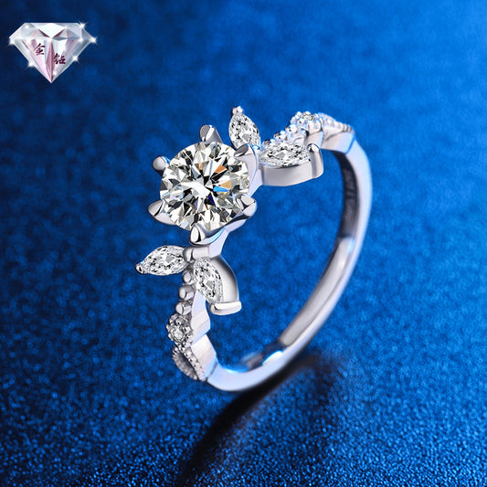 mossanite ring
