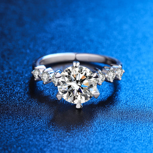 mossanite ring